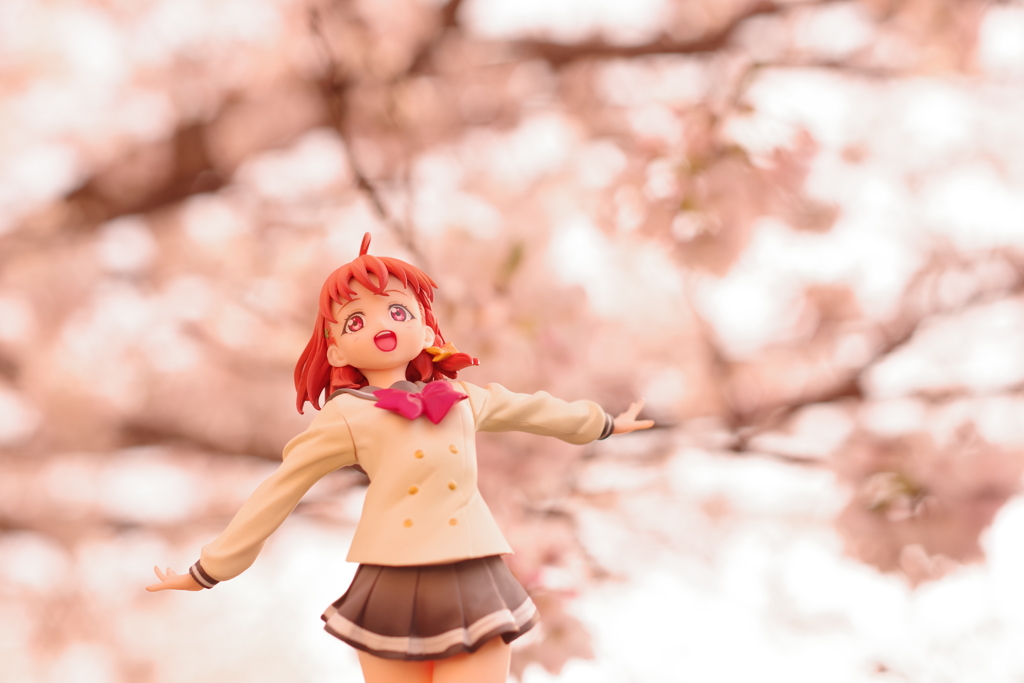駆け抜けて春爛漫