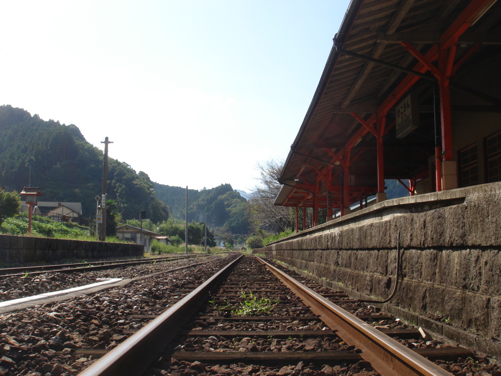 彦山駅･線路
