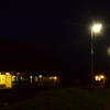 夜の交換列車