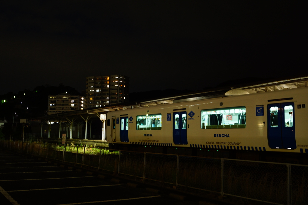 港の夜汽車