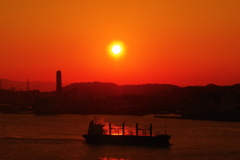 関門海峡は今日も平常運転