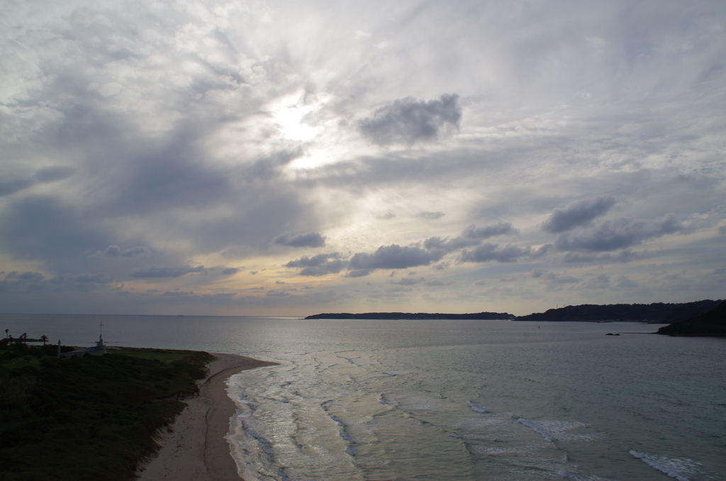 海と地平の境界