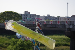 水面の上、たなびく風