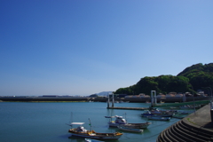 漁港の休日