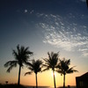 　　沖縄の夕陽