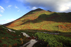 北海道ニセコ　アンヌプリの秋