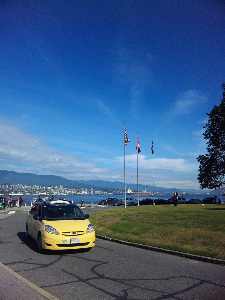 Yellow Prius