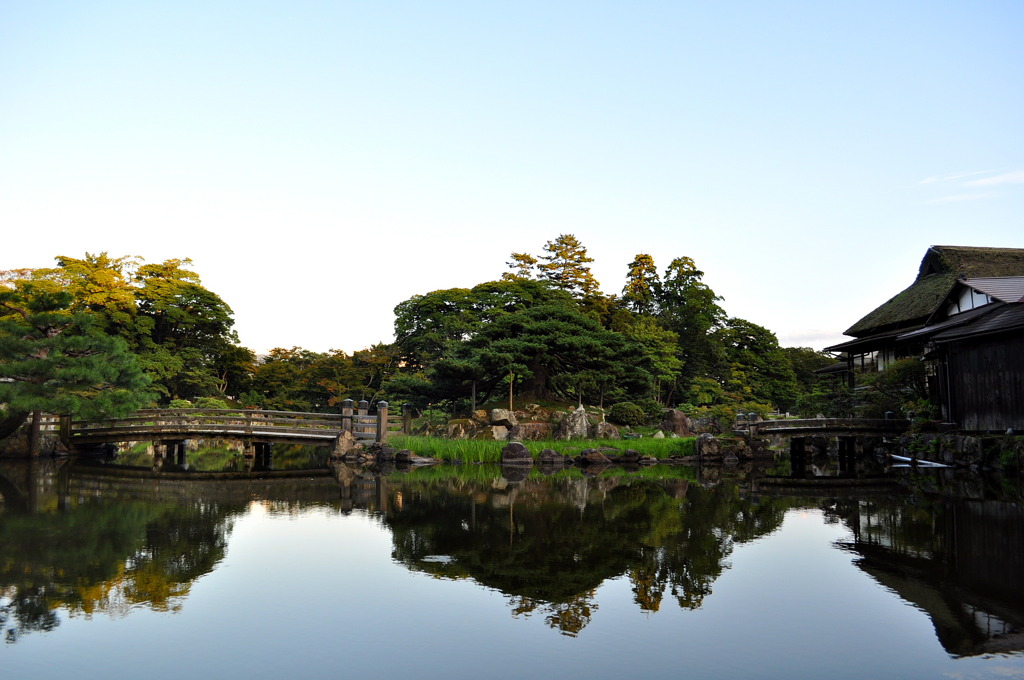 玄宮園にて