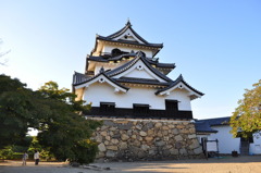 彦根城にて