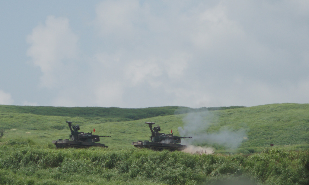 実弾射撃