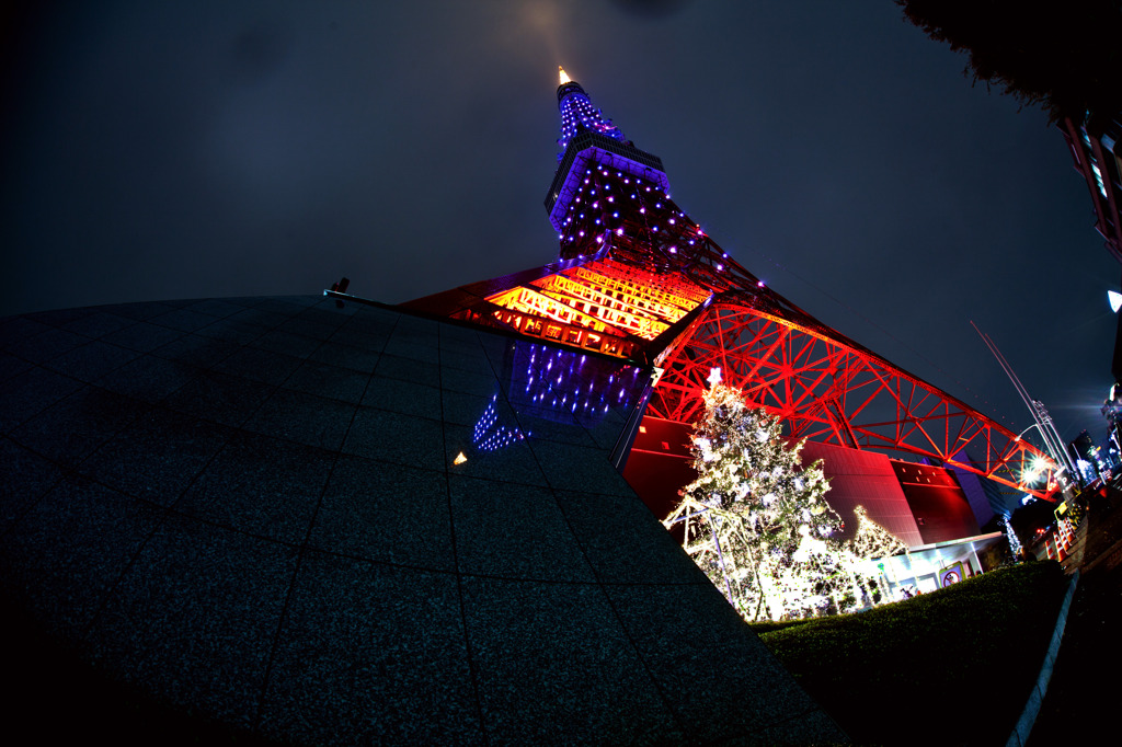 Happy Christmas in Tokyo Tower!!