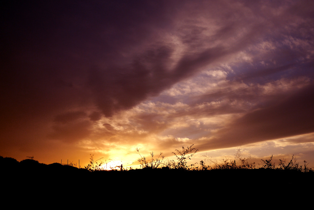 夕焼けの空2