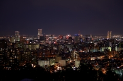 D800で撮影した、札幌夜景