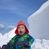 雪遊び