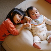 嫁の友達の子供に遊ばれる男