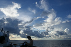 空のキャンパス