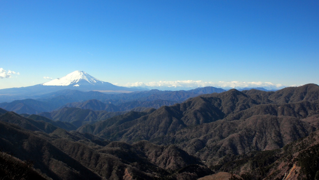 丹沢の景色
