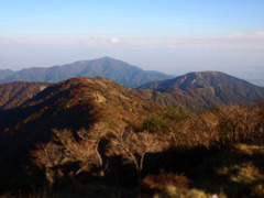 丹沢塔の岳頂上より