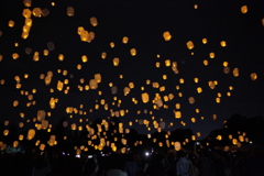 夜空へ