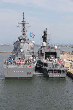護衛艦『みょうこう』 『せとぎり』