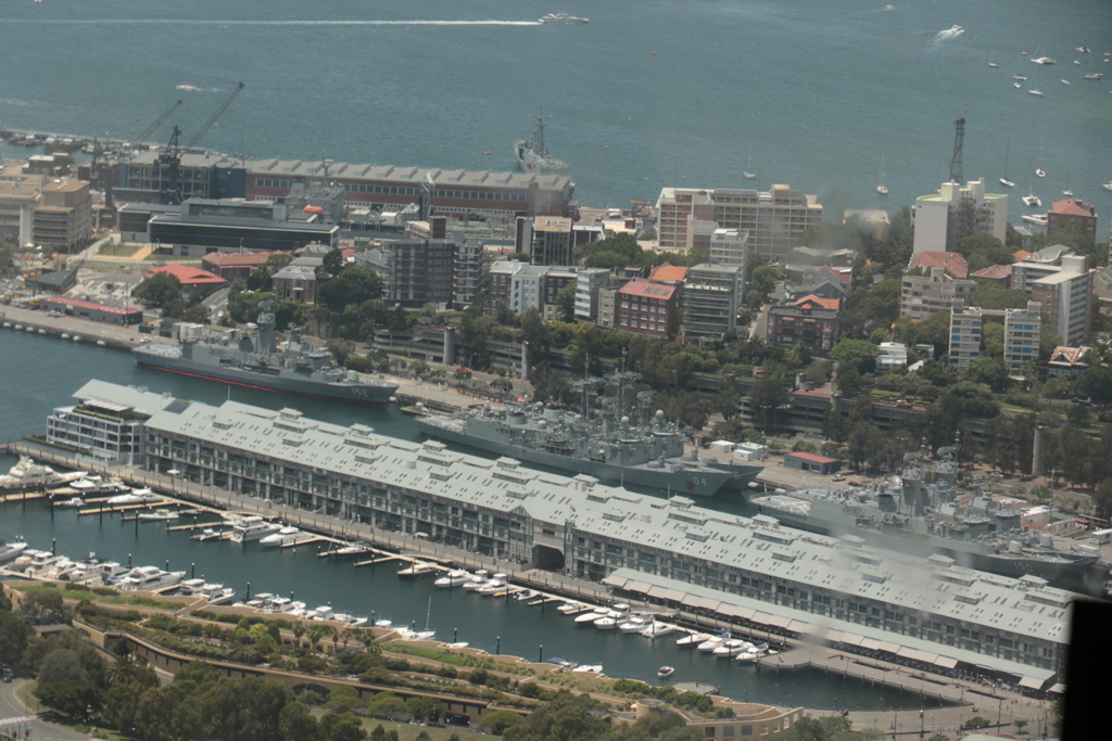 The view from Sydney Tower Buffet①