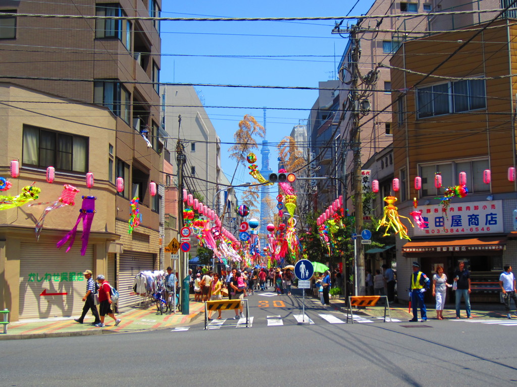 七夕祭りin合羽橋