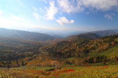 尾瀬の秋山