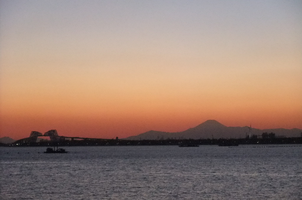舞浜からの富士