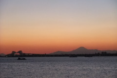 舞浜からの富士