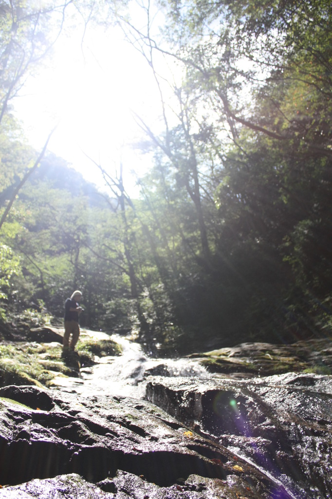 山の神様のお水