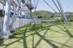 淡路の大王の足元