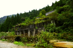土倉選鉱所跡