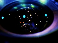 レンズの中に宇宙