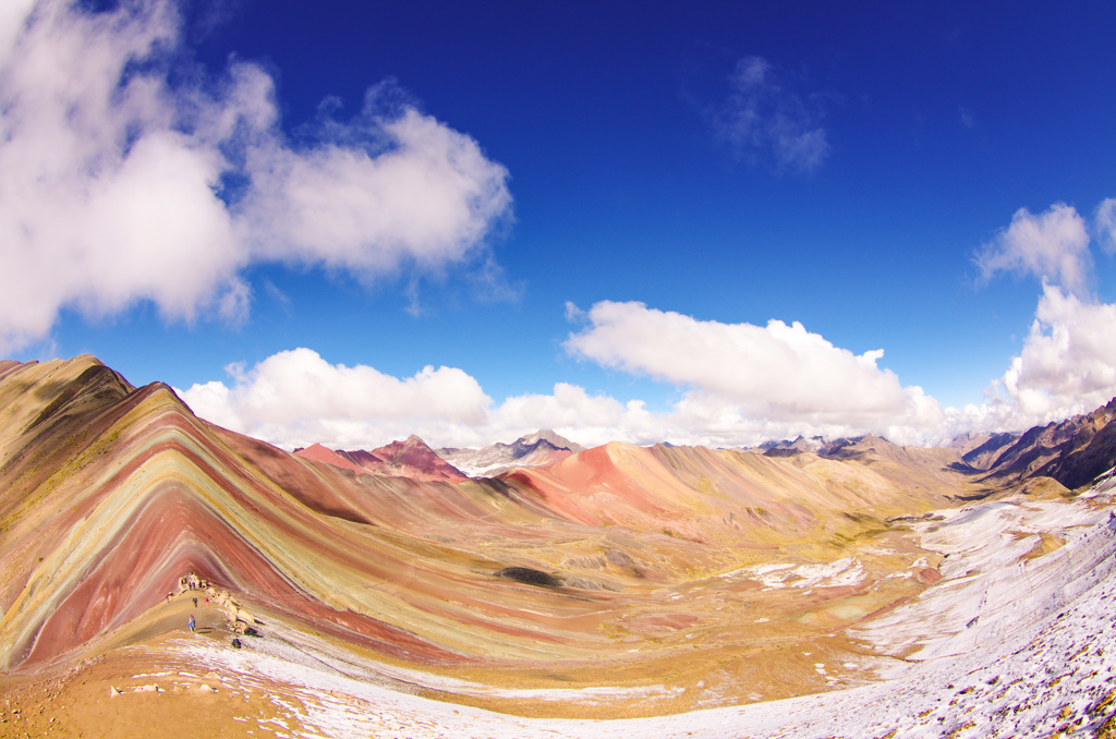 Rainbow Mountain in Peru 