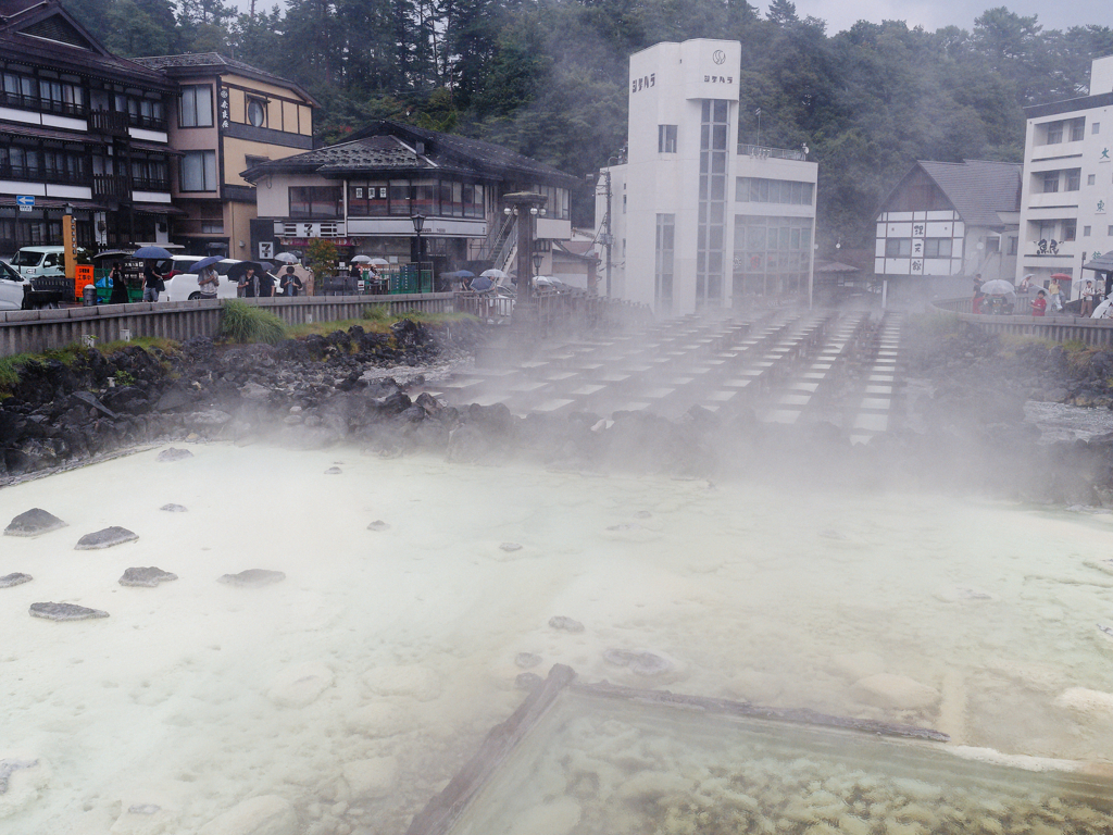 草津　湯畑