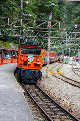 黒部渓谷1 トロッコ電車