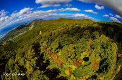 蔵王ロープウェーからの景色
