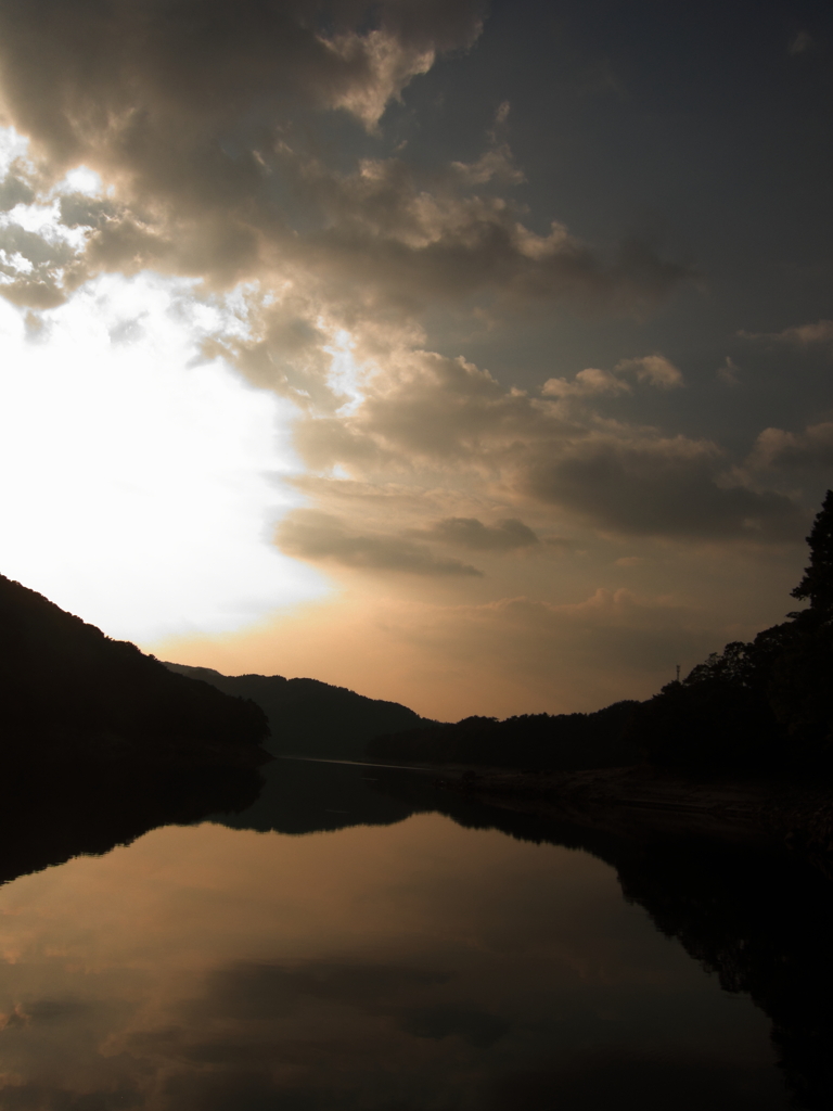 三河湖にて②