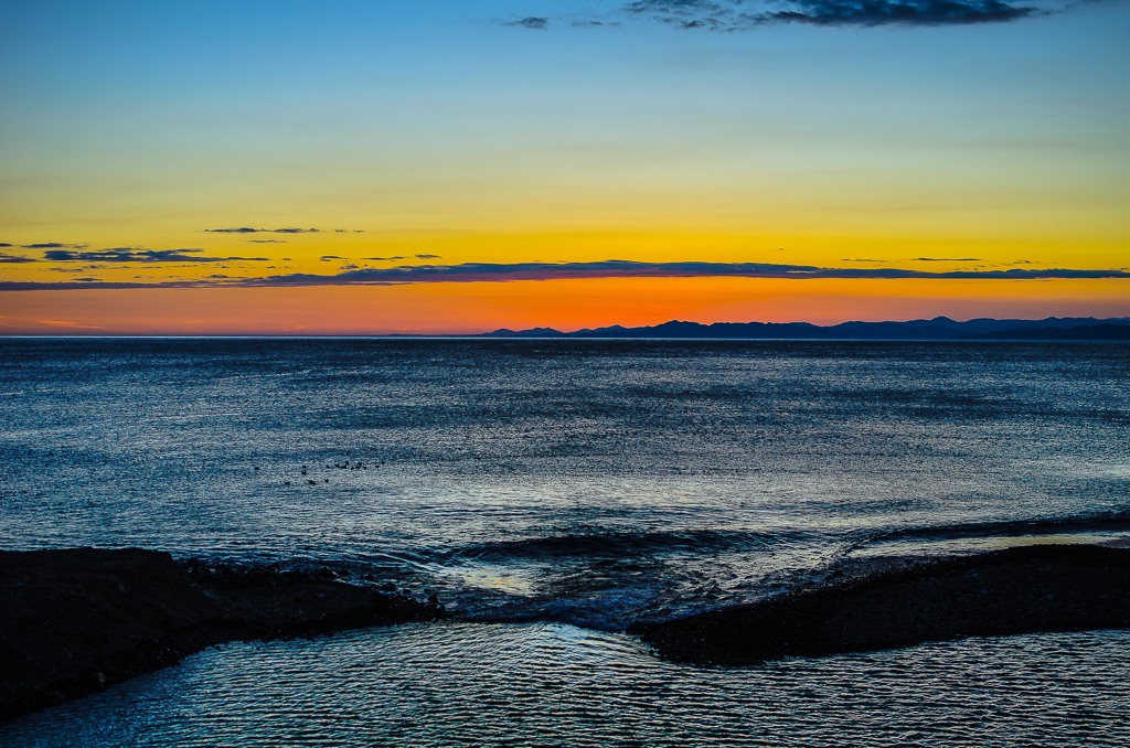 駿河湾夕景