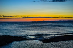 駿河湾夕景