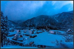 冬の五箇山