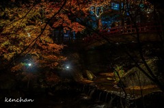 岩屋堂の夜景