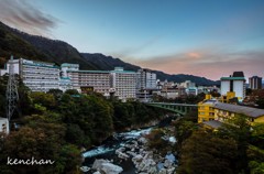 鬼怒川温泉夜明け