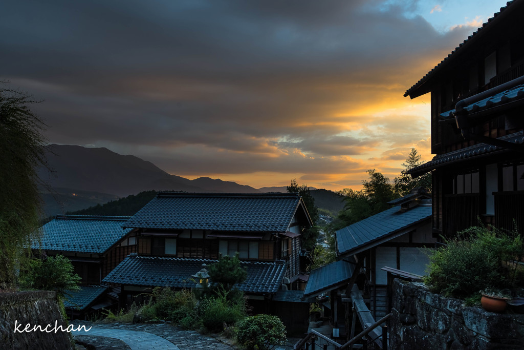 夕暮れ時