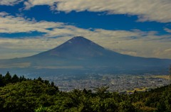 初秋の富士山