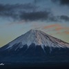 冬の朝（富士山）