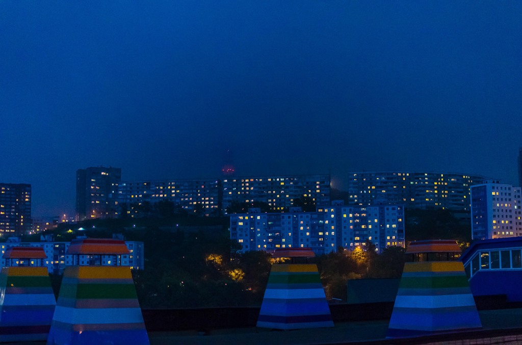 夜の住宅街