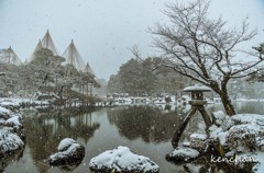兼六園冬景色