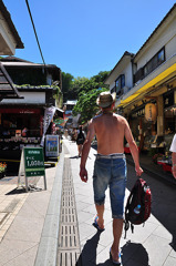 真夏の江ノ島