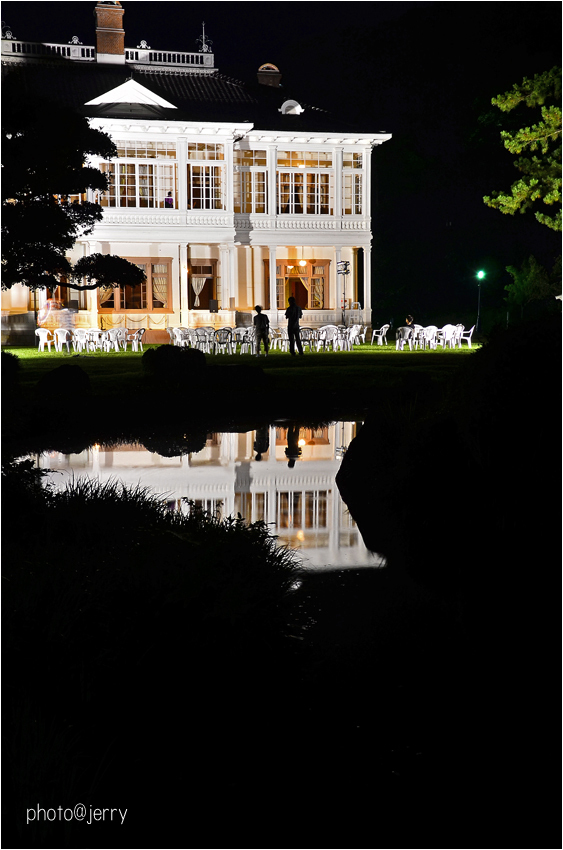 夜の仁風閣